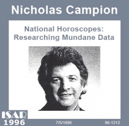 National Horoscopes: Researching Mundane Data